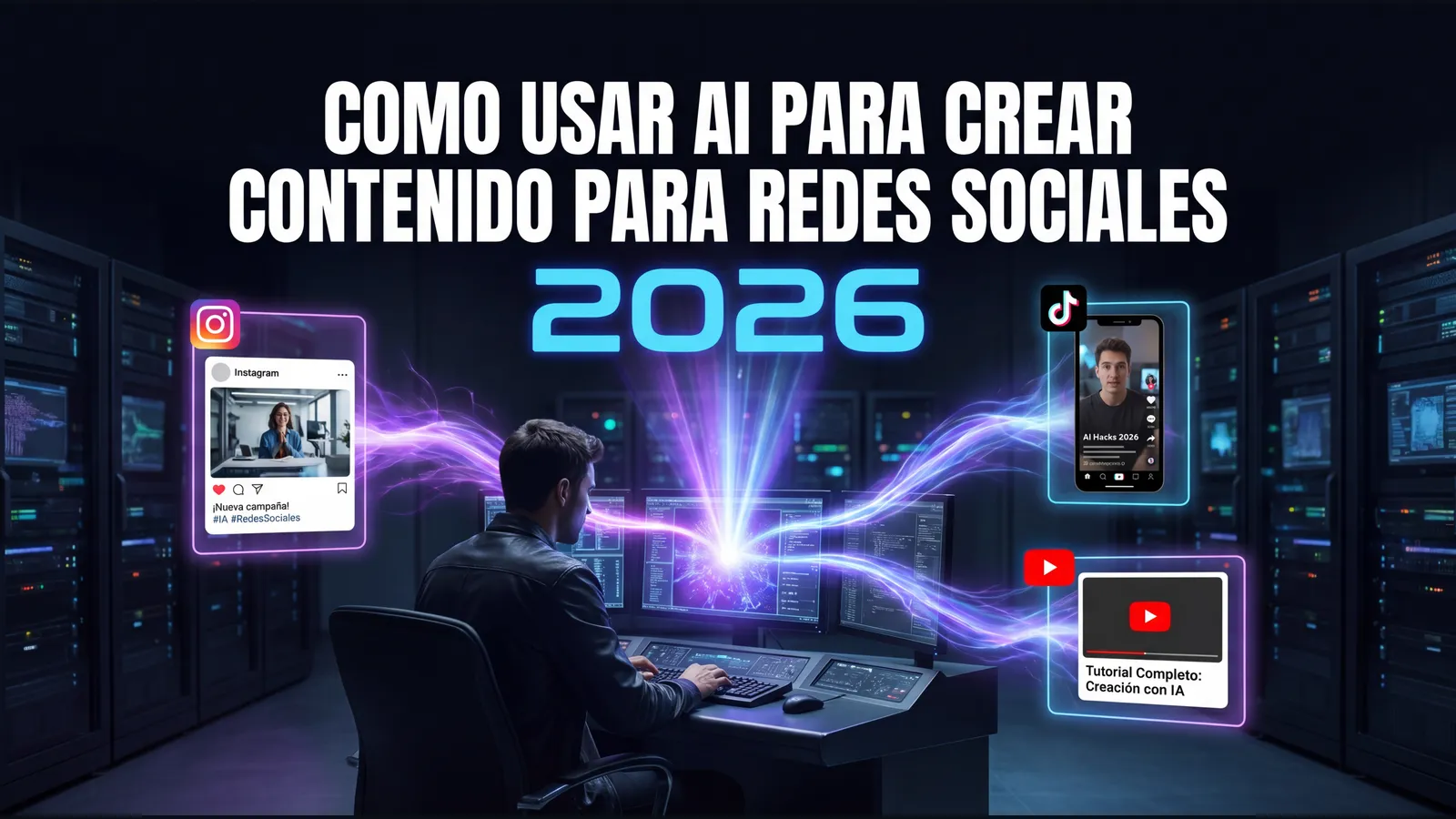Como Usar AI para Crear Contenido para Redes Sociales en 2026