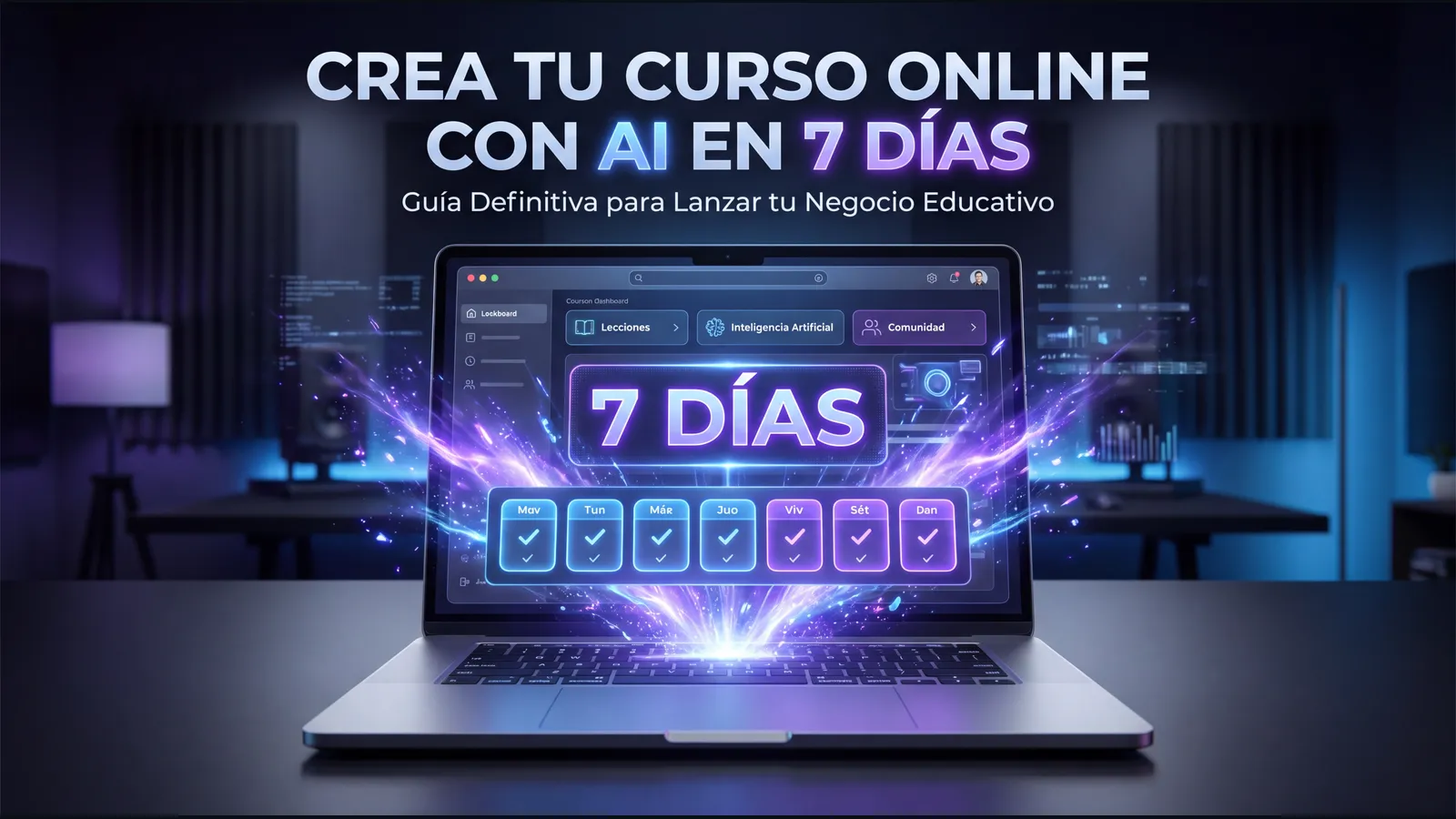 Cómo crear y vender tu primer curso online con AI
