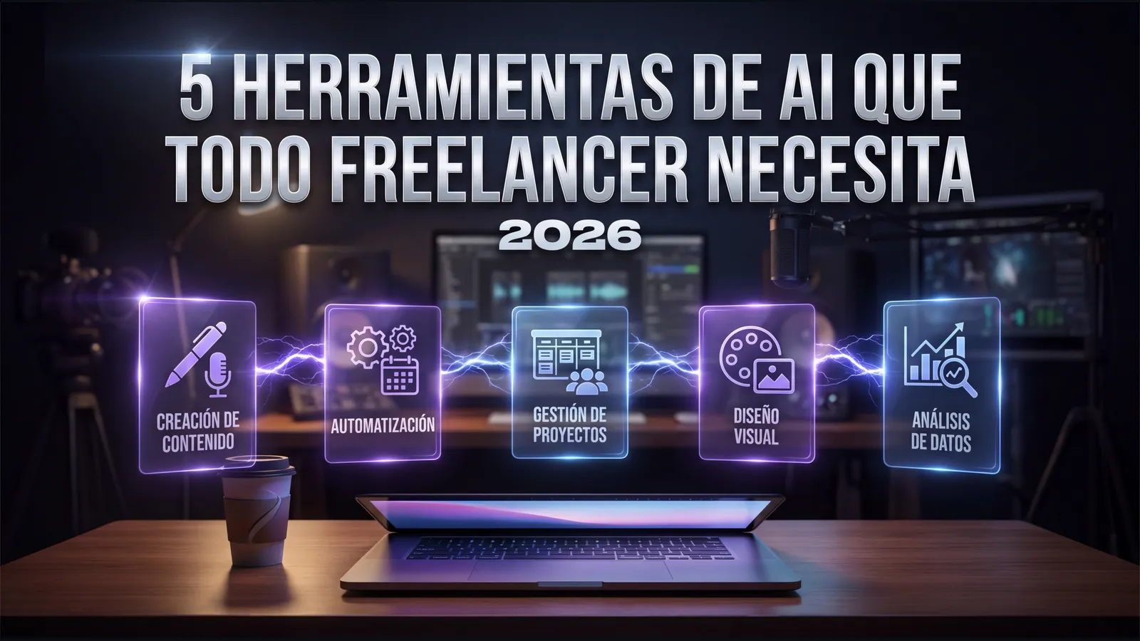5 Herramientas de AI que Todo Freelancer Necesita en 2026