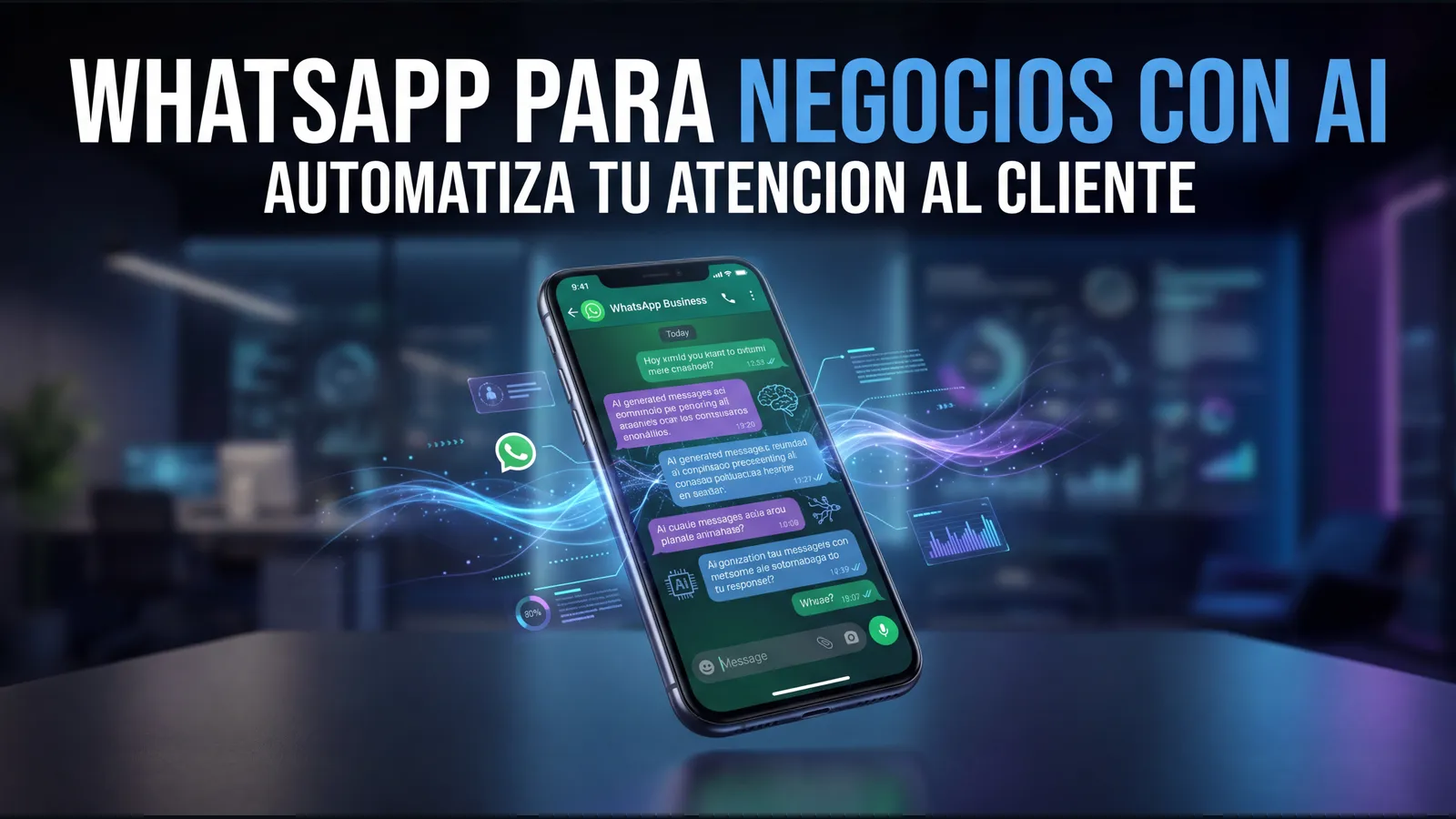WhatsApp para Negocios con AI: Cómo Automatizar tu Atención al Cliente y Cerrar Más Ventas