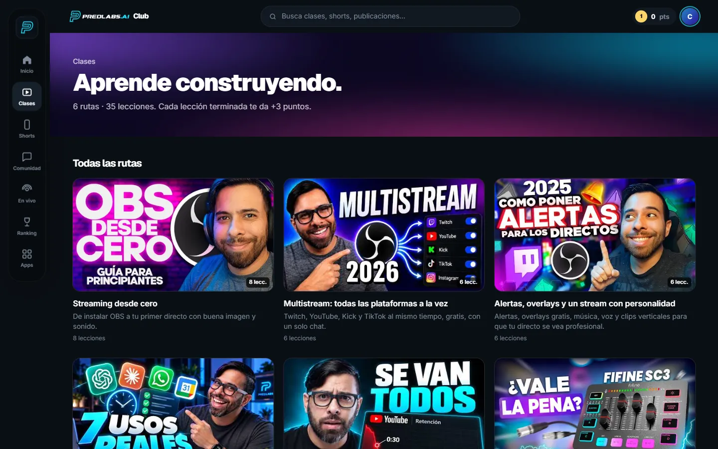 Rutas por tema