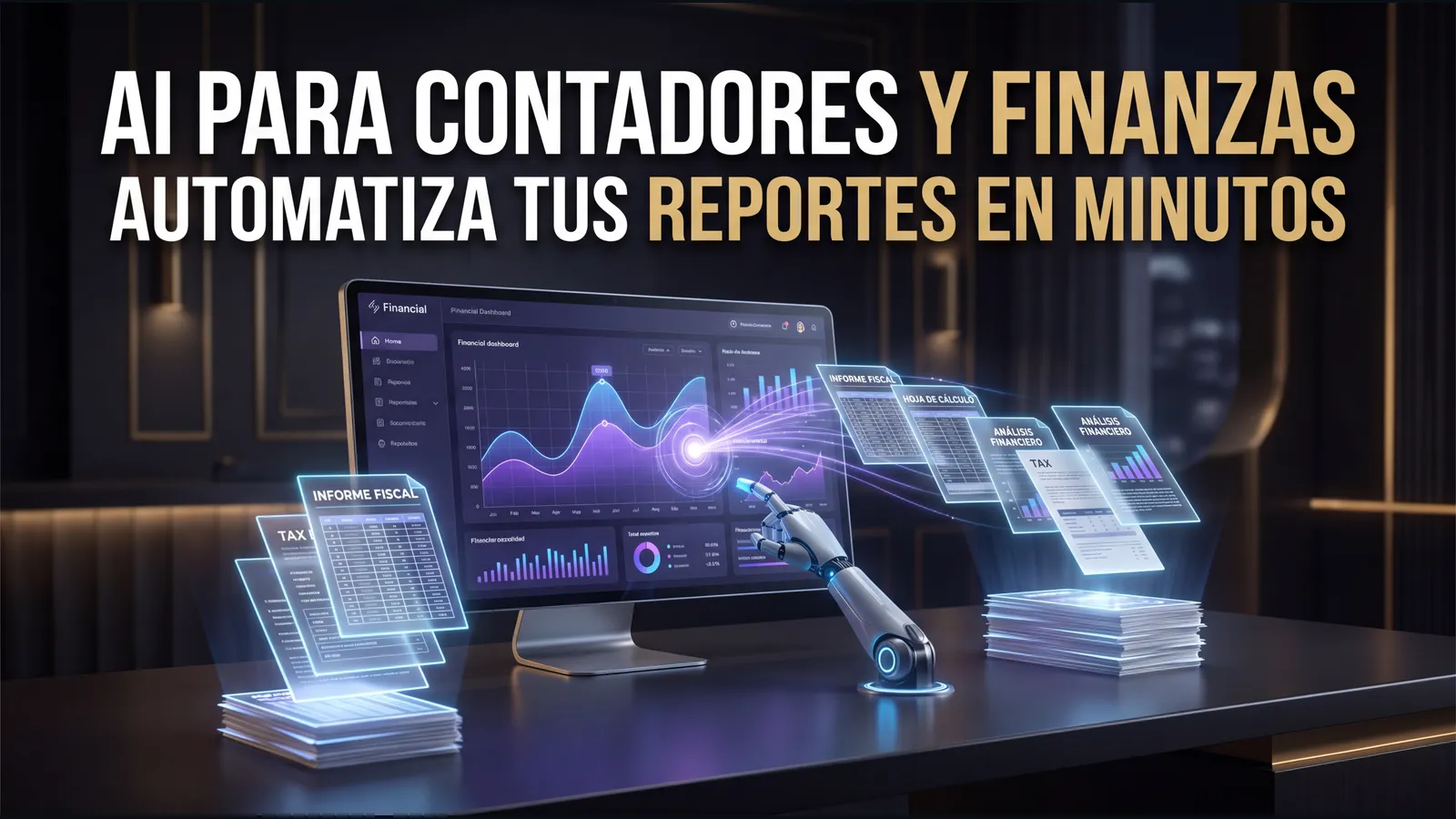 AI para Contadores y Finanzas: Automatiza Tus Reportes en Minutos
