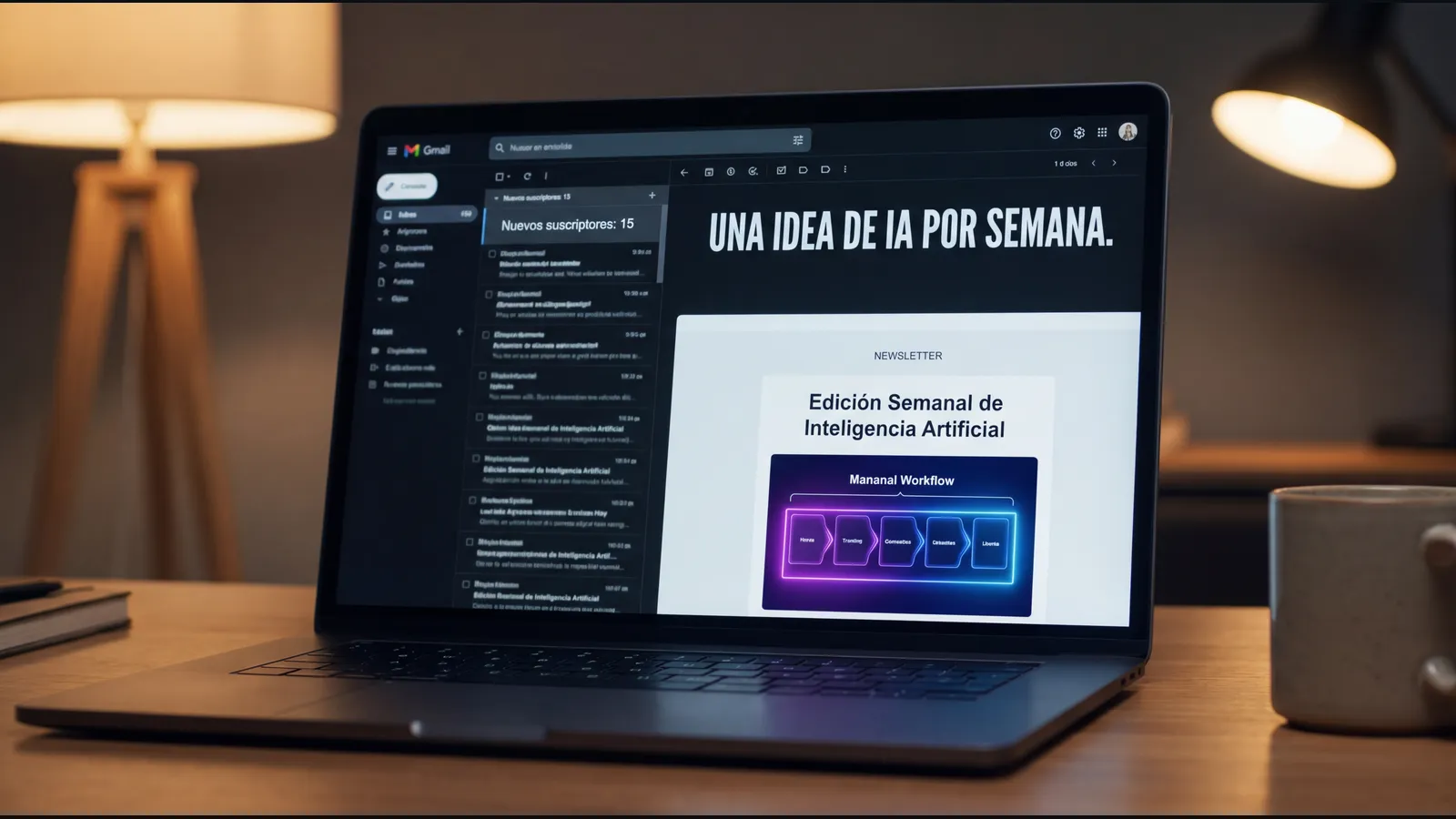 Cómo crear una newsletter con AI que la gente lea