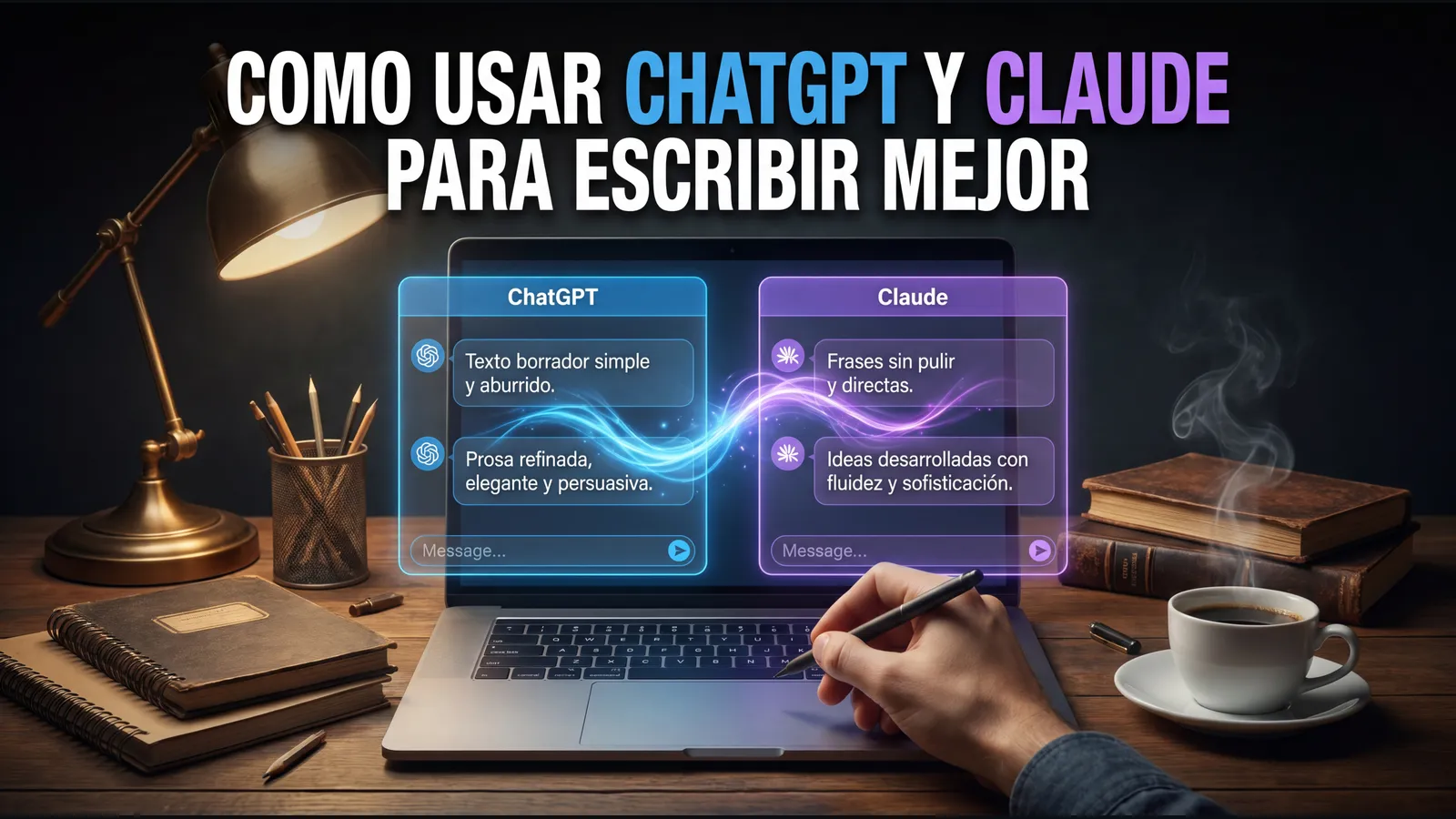 Como Usar ChatGPT y Claude para Escribir Mejor
