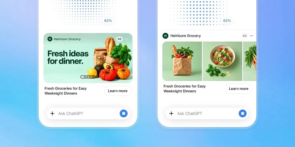 ChatGPT: OpenAI implementará anuncios visuales en su plataforma